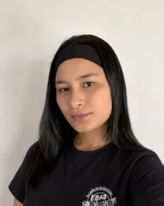 Coraima Beleño, equipo docente de artes plásticas de la Academia EBAB