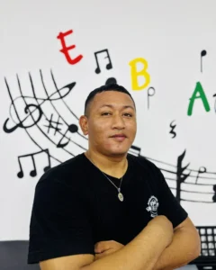 Orlando Rangel, equipo docente de artes plásticas de la Academia EBAB